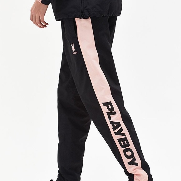 PacSun Playboy Womens Lace-Up Leggings